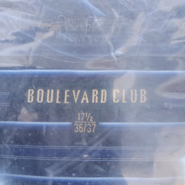 Boulevard Club XL Tall Shirt Long Sleeve  Spill Resist 17-17 1/2 in Men's in Belleville - Image 4