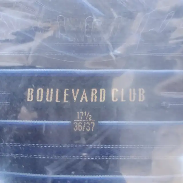 Boulevard Club XL Tall Shirt Long Sleeve  Spill Resist 17-17 1/2 in Men's in Belleville - Image 5