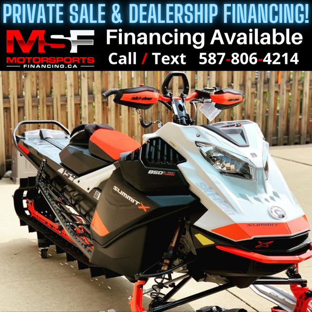 2021 SKIDOO SUMMIT 850 TURBO (FINANCING AVAILABLE) in Snowmobiles in Strathcona County - Image 2