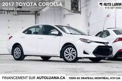 Auto Luana 2017 TOYOTA Corolla PRENEZ UN RENDEZ-VOUS / BOOK AN APPOINTMENT (514) 327-5553 150000 KM...