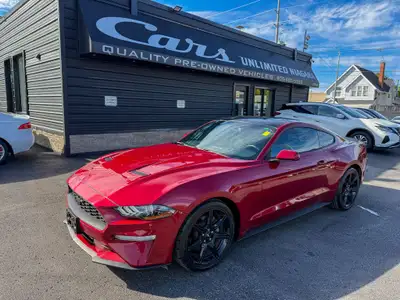 COME AND EXPERIENCE PURE AMERICAN PERFORMANCE WITH THIS LOW MILEAGE FORD MUSTANG ECOBOOST THAT TURN...