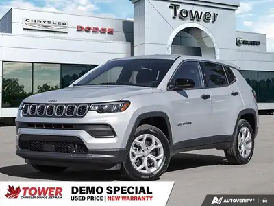 This Jeep Compass boasts a Intercooled Turbo Regular Unleaded I-4 2.0 L/122 engine powering this Aut...