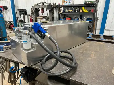 Custom Aluminum and Steel Slip Tanks, View more