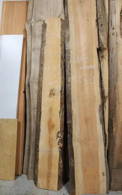 Live Edge Douglas Fir Slab, View more