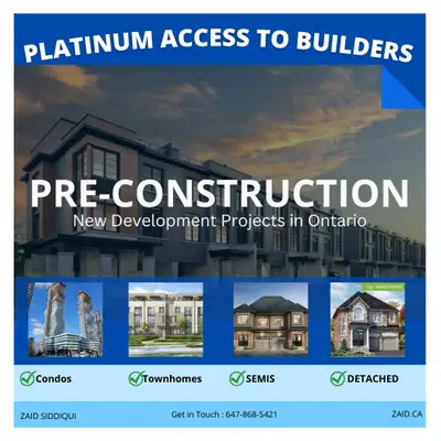 Pre-construction Condos, Townhomes, and Detached Lots Available!, View more