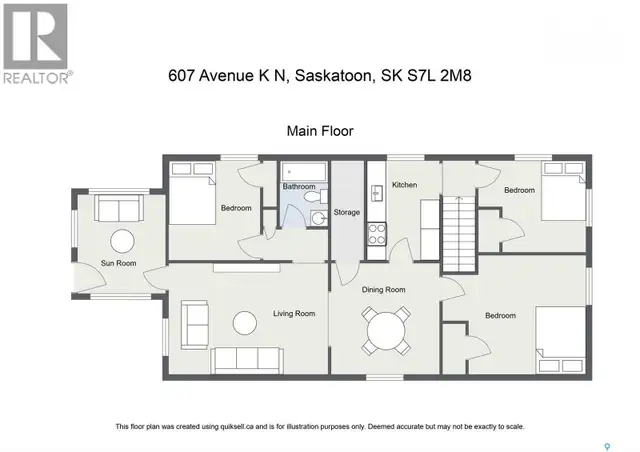 607 K AVENUE N Saskatoon, Saskatchewan in Houses for Sale in Saskatoon - Image 4