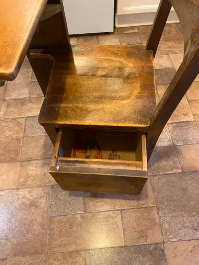 Old school desk, View more