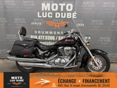 2012 Suzuki Boulevard C50T Suzuki Boulevard C50T 2012 35 863 KM PARE-BRISE DOSSIER SACOCHES Nous off...