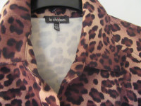 Le Chateaux Lovely Summer Leopard Print Shirt, Made in CANADA City of Montréal Greater Montréal Preview