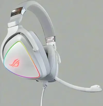 ASUS ROG Delta RGB Gaming Headset–Hi-Res Audio with USB-C & Quad, View more