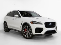 This beautiful 2020 Jaguar F-PACE SVR AWD is a Canadian vehicle with a clean CARFAX report. Designed... (image 1)