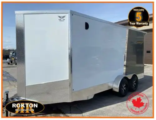 2026 TowTek Trailers 7x16 Trailer, Awning RV Door Canada's Best  in Cargo & Utility Trailers in Mississauga / Peel Region - Image 4