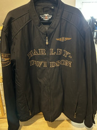 Harley Davidson 2013 110th Anniversary black jacket Men' 3XL
