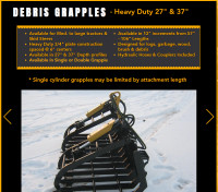 GRAPPLES AND FORKS BY TOPGUN TRAILER SALES