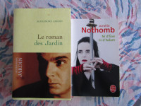 Two (2) contemporary French novels / Deux romans contemporains