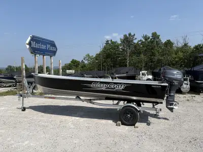 In Stock - 2026 16ft Mirrocraft Deep Fisherman 4656 Power Matched with a Yamaha F20hp - Boat Package...