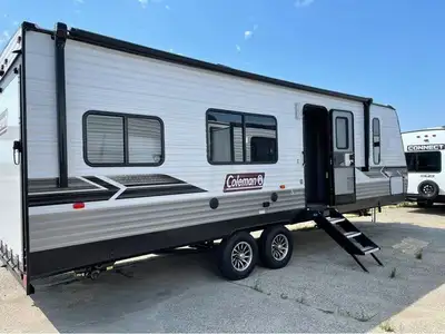 ALL-IN PRICING - JUST ADD THE TAXES! Dutchmen Coleman Lantern Series toy hauler 270TQ highlights: 13...