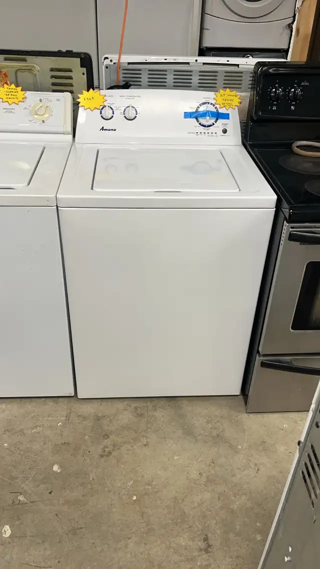  Amana( Whirlpool) 27”Top Load Like New Washer 30-Day Warranty in Washers & Dryers in Kitchener / Waterloo - Image 3