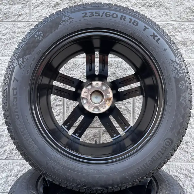 (95%) 4x 235/60R18 Continental Winters w/ Volvo XC60 18" Rims in Tires & Rims in City of Toronto - Image 9