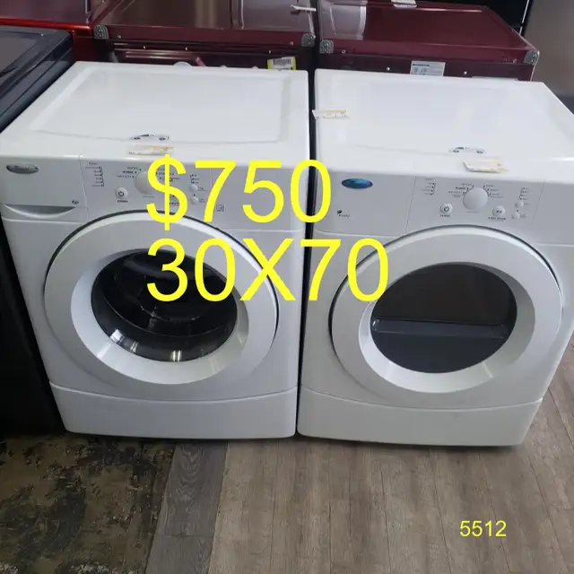 Washer and Dryer sets - Over 50% off the price of New Appliances62863267298305122