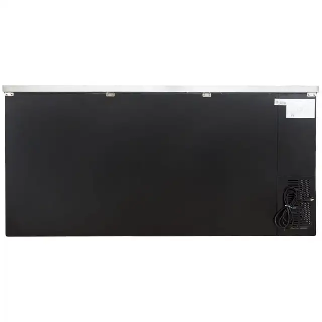 NEW SIEBEL 72″ GLASS BACK BAR COOLER S.S TOP LED LIGHT UBB2472G in Freezers in Lloydminster - Image 7