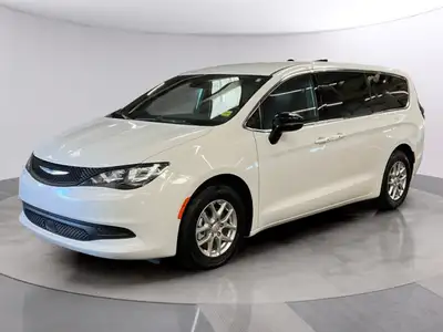 Introducing the 2025 Chrysler Grand Caravan SXT in a striking white finish. This two-wheel drive van...