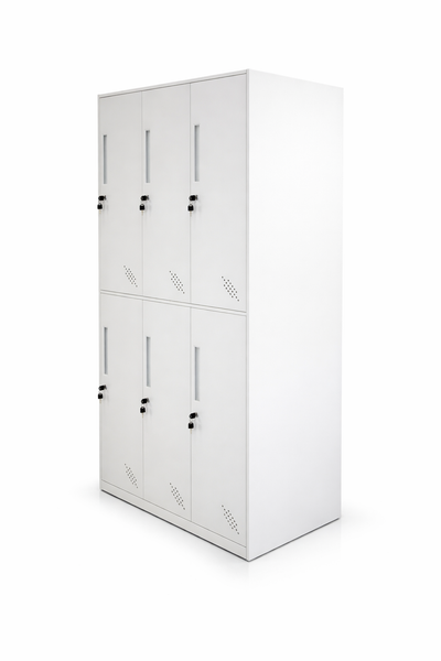 Brand New - Lockers 6 per unit, split up and down, View more