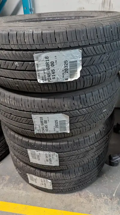 SET OF 4X KUMHO CRUGEN HP71 TAG # 20325 Size: 245/60R18 245/60R18 Excellent condition Pressure teste...