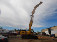 KOMATSU CUSTOM 60 FT LONG REACH PILE DRIVER-DEMOLITION EXCAVATOR