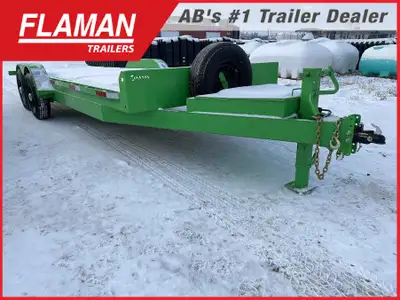 2025 Oasis 21' Cushion Tilt Trailer Color: Lime Green Axles: (2) 7000lb Tires: ST235/80R16 E Electri...