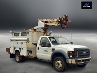 Welcome to Auto View! READY FOR WORK!! 2008 Ford F-550!! **BOOM TRUCK** **ONE OWNER** **CLEAN CARFAX... (image 3)