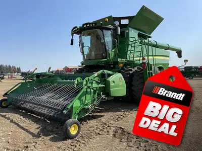 Comes with 615P Pickup, Small tough grains package with suspended concaves, Premium cab with leather...