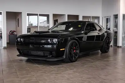 PITCH BLACK,WHEELS: 20 X 9.5 SRT MATTE BLACK FORGED ALUM (STD),ENGINE: 6.2L SUPERCHARGED HEMI HELLCA...