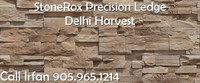StoneRox Precision Ledge Delhi Harvest Stone Veneer Stone Rox