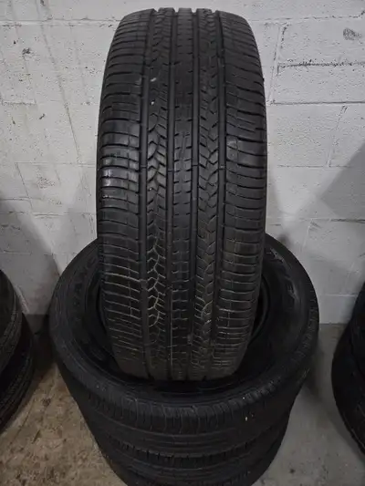 Nice set of Goodyear Assurance CS summer tires. 225/65/17 7/32nd tread remaining