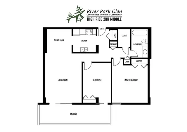 Rare 2 Bedroom! Waterfront Living w/ River Views (June Promo) in Long Term Rentals in Fort McMurray - Image 7