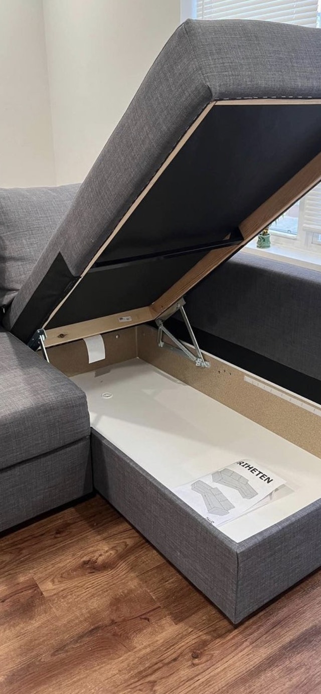FREE DELIVERY / IKEA PULL OUT BED WITH STORAGE SOFA COUCH Couches
