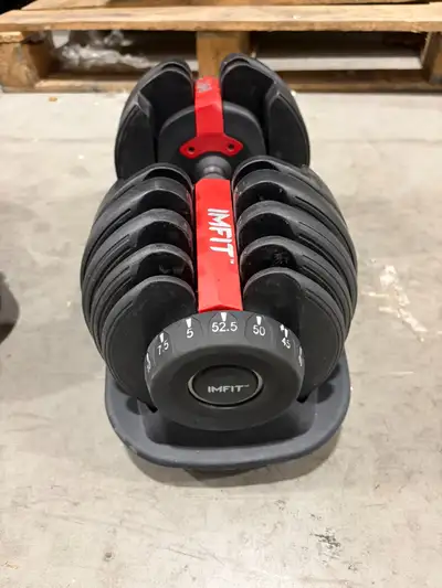 Early Boxing Day Deal – 52.5lb Adjustable Dumbbell Limited Stock, View more