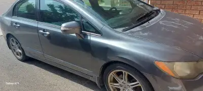 ACURA CSX 2009 GREY COLOUR. GOOD RUNNING CONDITION. NEED BODY WORK & PAINT JOB. PLEASE MESSAGE @ 416...