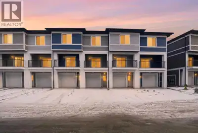 Welcome to this brand-new 3-storey townhome for sale in Belmont, Calgary, offering 1,250+ sq. ft. of...