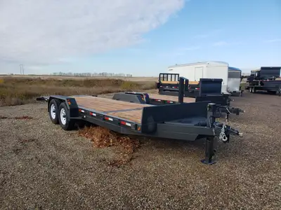 2025 Precision Gravity Tilt Trailer 22' deck ; 5' stationary, 17' tilting 2 - 7000 lb. torsion axles...
