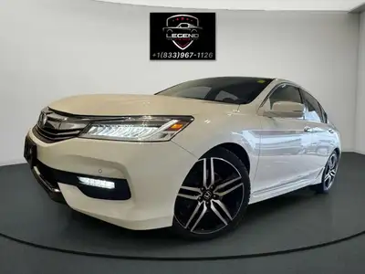 ✅ 2017 Honda Accord Touring – Top-of-the-line trim with luxury and performance Clean Carfax – No acc...