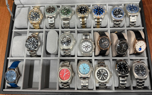 QC Rolex Omega Panerai Audemars piguet cartier Hublot breitling dans Bijoux et montres  à Ville de Québec