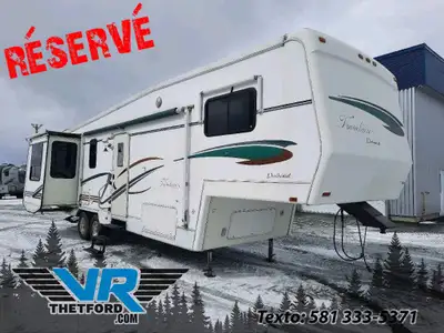 VR Thetford 2000 Glendale Travelaire Presidential 35RLTS Paiement à partir de $/sem.''TX INCLUSES''....