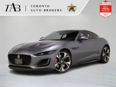 This beautiful 2021 Jaguar F-Type P380 First Edition Coupe is a local Ontario vehicle. A striking bl...
