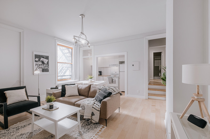 Beau 3 1/2 dans le VieuxQuébec Meublé et tout inclus GYM