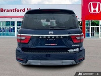 Embark on your next grand adventure with the majestic 2023 Nissan Armada Platinum. This blue sport u... (image 4)