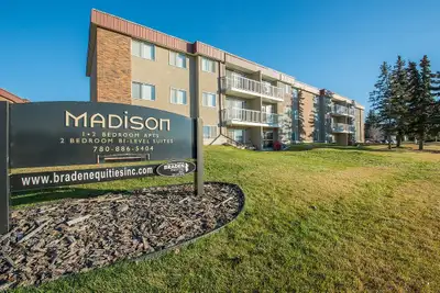 Your New Home Is Waiting For You Madison Arms can be found in the heart of Leduc with easy access to...