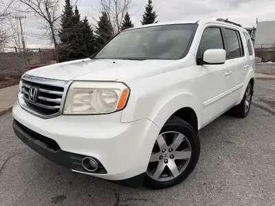 2012 HONDA PILOT , 8 PASSAGERS , 4X4 , AUTOMATIQUE , SIEGES CUIR CHAUFFANTS , CAMERA RECULANT , 3.5...