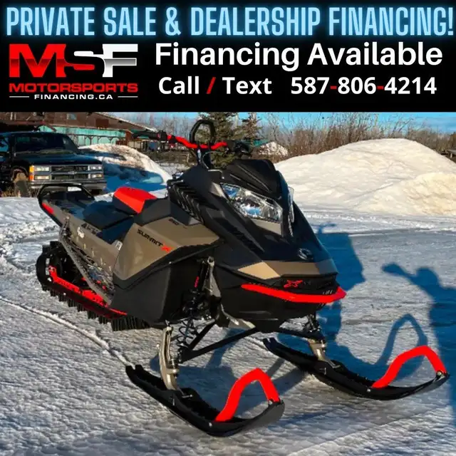 2022 SKIDOO 850 SUMMIT EXPERT 154 (FINANCING AVAILABLE) in Snowmobiles in Strathcona County - Image 2